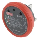 RS PRO Socket Tester 230V AC 11mA with Earth Loop Impedance Test and Wiring Check RS ST10