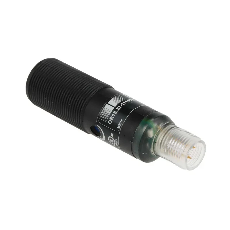 Baumer Diffuse Photoelectric Sensor Barrel Sensor 0 to 800 mm PNP Output IP67 OR18.ZI-PW1P.71O/B005