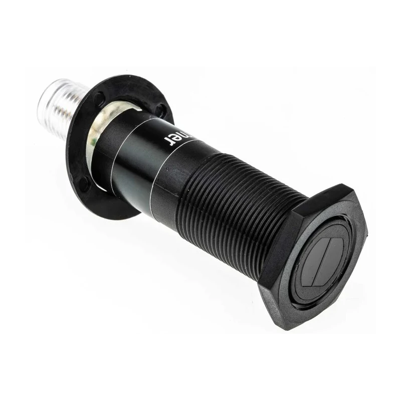 Baumer Diffuse Photoelectric Sensor Barrel Sensor 0 → 300 mm PNP Threaded Terminal IP67 OR18.ZI-PW1P.71O/B013