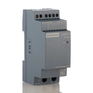 Siemens LOGO POWER Switched Mode DIN Rail Power Supply 264V AC/DC Input 5V DC, 3A Output, 15W 6EP3310-6SB00-0AY0