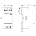 Siemens LOGO POWER Switched Mode DIN Rail Power Supply 264V AC Input, 15V DC Output, 1.9 A, 28.5 W 6EP3321-6SB10-0AY0