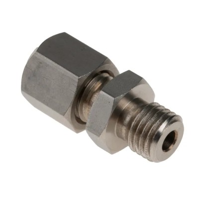 RS PRO Stainless Steel Compression Fitting for Thermocouple or PRT Probe, RoHS Compliant Standard 136-5859