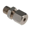 RS PRO Stainless Steel Compression Fitting for Thermocouple or PRT Probe, RoHS Compliant Standard 136-5859