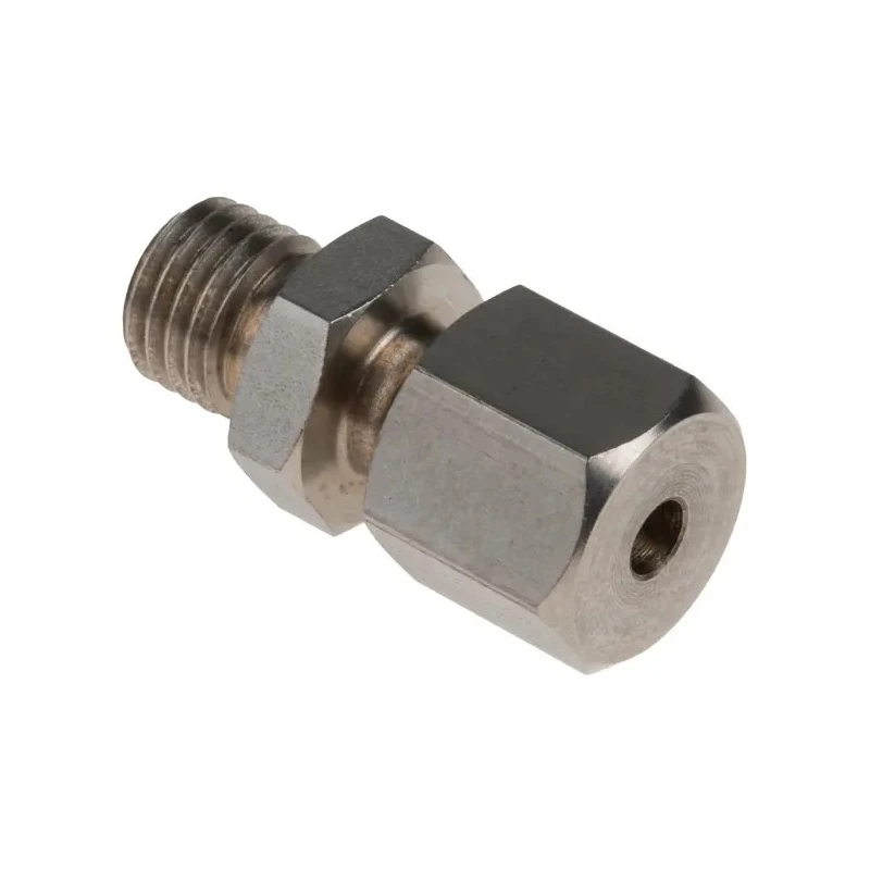 RS PRO Stainless Steel Compression Fitting for Thermocouple or PRT Probe, RoHS Compliant Standard 136-5859