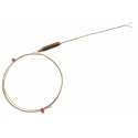 RS PRO Type K Mineral Insulated Thermocouple 150 mm Length, 2 mm Diameter, -40 °C to 1100 °C 136-5894