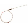 RS PRO Type K Mineral Insulated Thermocouple 150 mm Length, 2 mm Diameter, -40 °C to 1100 °C 136-5894