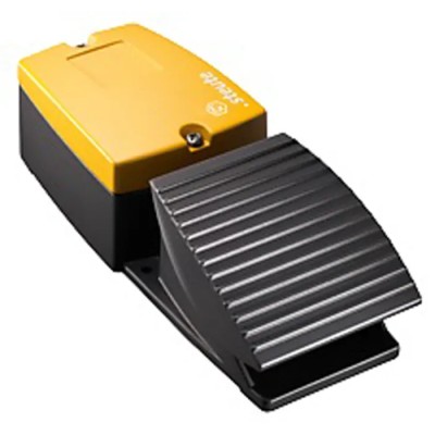 Steute Heavy Duty Slow Action Foot Switch 1 NO/1 NC Aluminium 5A Contact Current 250V AC Ex GFI 1O/1S Extreme
