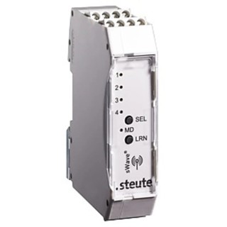 Steute Remote Control Base Station Receiver 4 Channels 868.3 MHz 250 V RF Rx SW868 4S 24VDC
