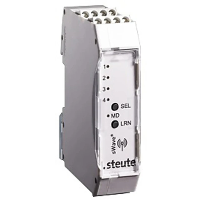 Steute Remote Control Base Station Receiver 4 Channels 868.3 MHz 250 V RF Rx SW868 4S 24VDC