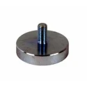 Eclipse Neodymium Magnet 25 N Pull Force Length 11.5 mm Width 10 mm Thickness 4.5 mm Shallow Pot Shape Zinc Plated E1050/NEO