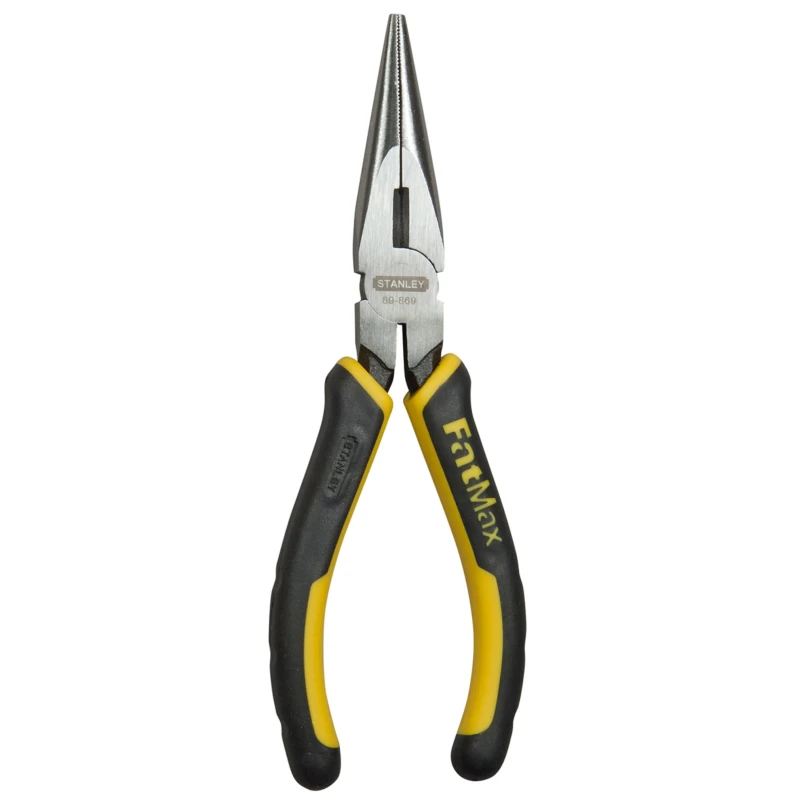 Stanley FatMax Long Nose Plier Bi-Material Handle High Carbon Steel 160mm 0-89-869