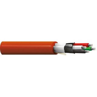 Belden Data Cable 4 Cores 30 m Red Silicone Jacket 600V 83396