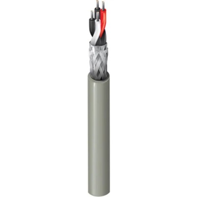 Belden 9842 Series Data Cable 2 Pairs 4 Cores 0.25 mm² 1000 ft Chrome Sheath Polyvinyl Chloride 9842 0601000