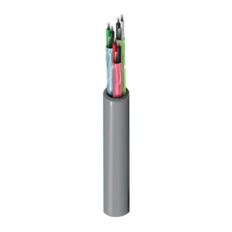 Belden 3-Pair Screened Audio Cable 152 m, Tin Copper Wire Conductor, PVC Silver Jacket 9873 060500