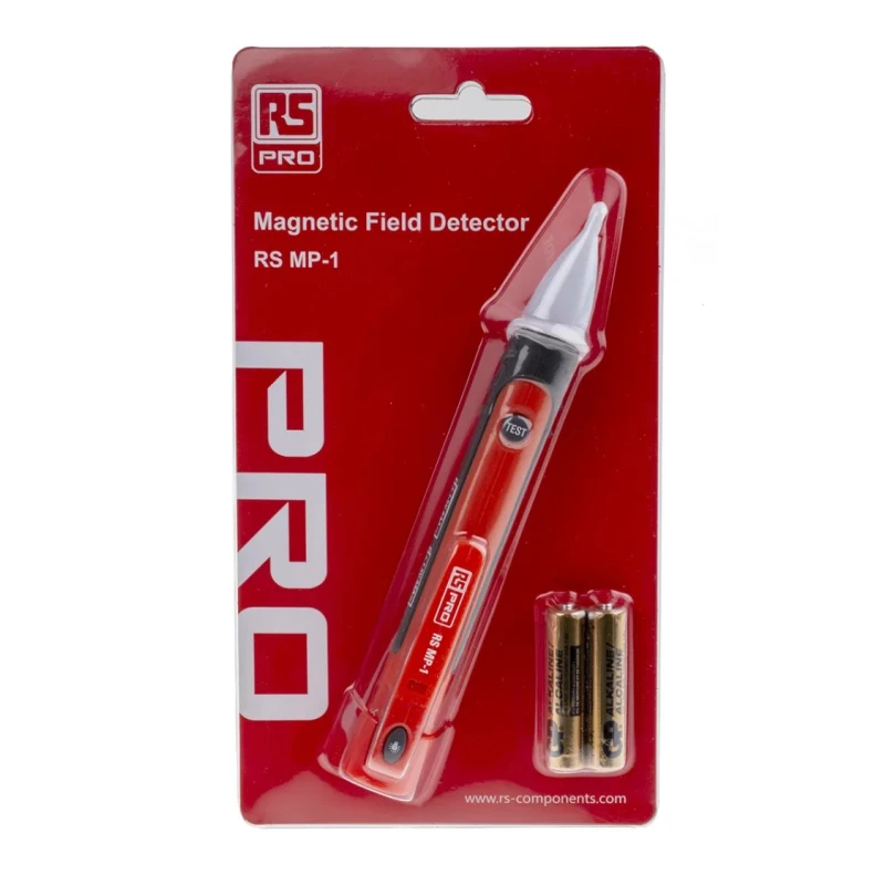 RS PRO Magnetic Field Indicator MP-1, 600 V to 1000 V, AAA Battery Powered, CE Certified MP-1