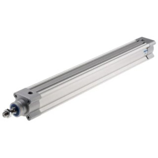 Festo Pneumatic Piston Rod Cylinder DSBC Series Double Acting 40mm Bore 400mm Stroke Aluminium Body DSBC-40-400-PPVA-N3