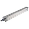 Festo Pneumatic Piston Rod Cylinder DSBC Series Double Acting 40mm Bore 400mm Stroke Aluminium Body DSBC-40-400-PPVA-N3