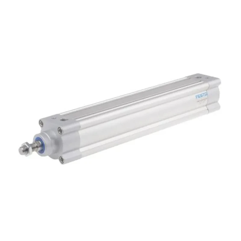 Festo Pneumatic Piston Rod Cylinder Double Acting 63mm Bore 400mm Stroke Aluminium Body DSBC-63-400-PPVA-N3