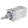 Festo Pneumatic Piston Rod Cylinder 80mm Bore, 25mm Stroke, Double Acting, Aluminium Body DSBC-80-25-PPVA-N3