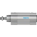 Festo Pneumatic Piston Rod Cylinder Double Acting 63mm Bore 40mm Stroke Aluminium Body DSBC-63-40-PPVA-N3