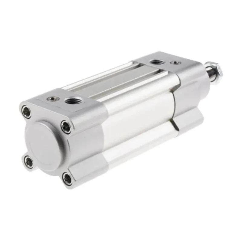 Festo Pneumatic Piston Rod Cylinder Double Acting 40mm Bore Aluminium Body 12 bar Operating Pressure DSBC-40-40-PPSA-N3