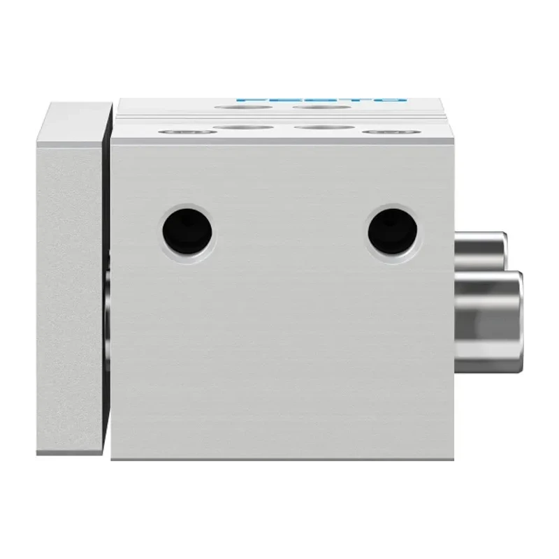 Festo Pneumatic Guided Cylinder 63mm Bore, Double Acting, 25mm Stroke, Through Hole Mount DFM-63-25-P-A-GF