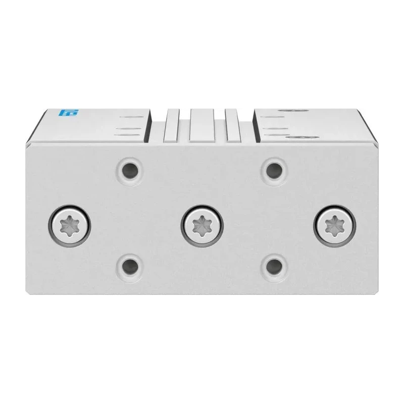 Festo Pneumatic Guided Cylinder 50mm Bore Double Acting Through Hole Mount 10 bar Pressure DFM-50-160-P-A-GF