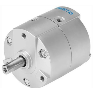 Festo Pneumatic Rotary Actuator Double Acting 25mm Bore 8 bar Pressure, 5Nm Torque DRVS-25-180-P