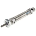 Festo 30 mm Pneumatic Cylinder Double Acting Aluminium Body Through Hole Mount DSNU-16-30-PPS-A