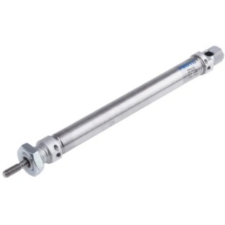 Festo Pneumatic Cylinder DSNU-16-150-PPS-A, Double Acting, Aluminium Body, 150 mm Stroke, ISO 6432 Series DSNU 1366625