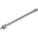 Festo Pneumatic Cylinder Double Acting Aluminium Body Through Hole Mount Elastomer Cushioning 441.5mm Length DSNU-20-300-P-A