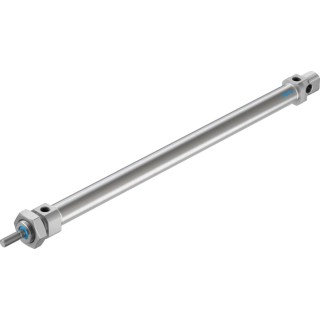 Festo Pneumatic Cylinder Double Acting Aluminium Body Through Hole Mount Elastomer Cushioning 441.5mm Length DSNU-20-300-P-A