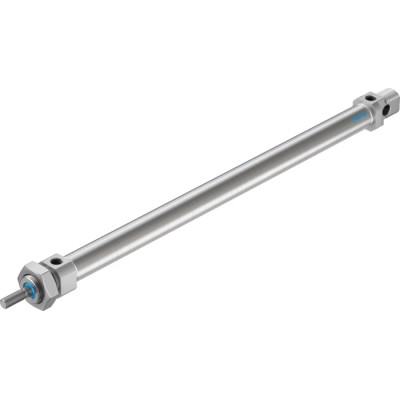 Festo Pneumatic Cylinder Double Acting Aluminium Body Through Hole Mount Elastomer Cushioning 441.5mm Length DSNU-20-300-P-A