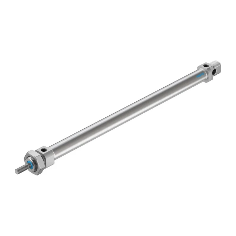 Festo Pneumatic Cylinder Double Acting Aluminium Body Through Hole Mount Elastomer Cushioning 441.5mm Length DSNU-20-300-P-A
