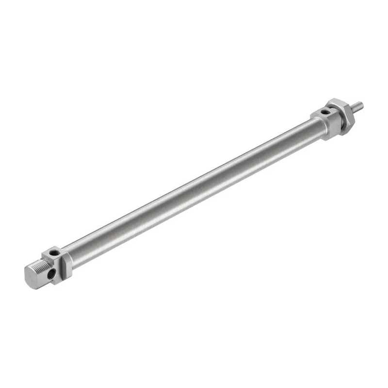 Festo Pneumatic Cylinder Double Acting Aluminium Body Through Hole Mount Elastomer Cushioning 441.5mm Length DSNU-20-300-P-A