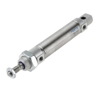 Festo 25 mm Bore 60 mm Stroke Double Acting Pneumatic Cylinder Aluminium Body DSNU-25-60-PPS-A