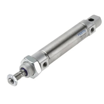 Festo 25 mm Bore 60 mm Stroke Double Acting Pneumatic Cylinder Aluminium Body DSNU-25-60-PPS-A