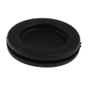 SES Sterling DG Black Polychloroprene Cable Grommet for 29 mm Cable Diameter and 37 mm Panel Hole Diameter 02580356010
