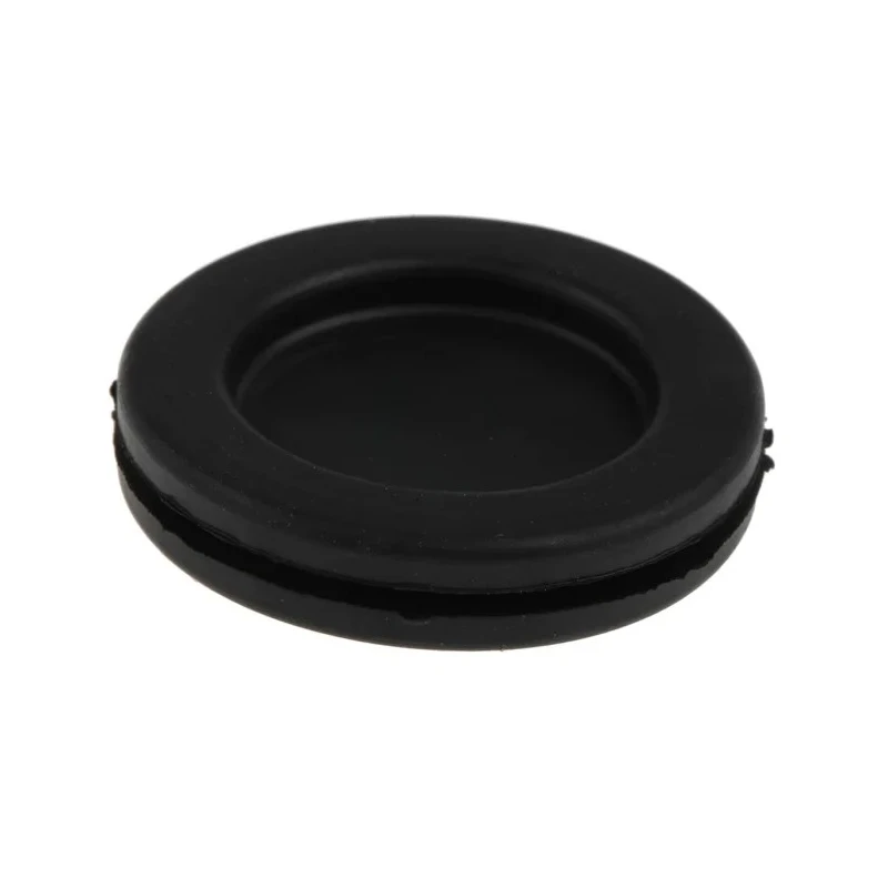 SES Sterling DG Black Polychloroprene Cable Grommet for 29 mm Cable Diameter and 37 mm Panel Hole Diameter 02580356010