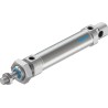 Festo Pneumatic Cylinder , Double Acting, 25mm Bore, 70mm Stroke, Aluminium Alloy Body, Through Hole DSNU-25-70-PPS-A