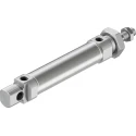 Festo Pneumatic Cylinder , Double Acting, 25mm Bore, 70mm Stroke, Aluminium Alloy Body, Through Hole DSNU-25-70-PPS-A