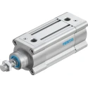 Festo Pneumatic Piston Rod Cylinder 63mm Bore 60mm Stroke Aluminium Body Double Acting DSBC-63-60-PPVA-N3