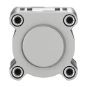 Festo Pneumatic Piston Rod Cylinder 63mm Bore 60mm Stroke Aluminium Body Double Acting DSBC-63-60-PPVA-N3