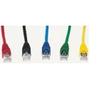Brand-Rex Shielded Screened Cat6 Ethernet Cable 3 m Green Low Smoke Zero Halogen 