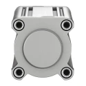 Festo Pneumatic Piston Rod Cylinder 63mm Bore 300mm Stroke Double Acting Aluminium Body DSBC-63-300-PPVA-N3