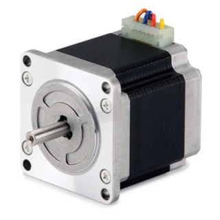 Sanyo Denki 103H7 Series Stepper Motor 24V, 1.1Nm Torque, 1.8° Step Angle, 56x56 mm Frame, 6.35 mm Shaft 103H7123-1749