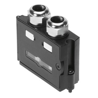 Festo High-Performance Plug Connector Assembly 5-Pole 5-10mm Cable Diameter IP65/IP67 PA-Reinforced FBS-SUB-9-BU-2X5POL-B