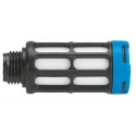 Festo Polyacetal Pneumatic Silencer Threaded G 1/8 in Connection 10 bar Maximum Pressure U-1/8-50