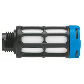 Festo Polyacetal Pneumatic Silencer Threaded G 1/8 in Connection 10 bar Maximum Pressure U-1/8-50