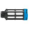 Festo Polyacetal Pneumatic Silencer Threaded G 1/8 in Connection 10 bar Maximum Pressure U-1/8-50